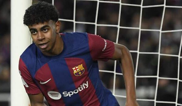 Barcelona 3-3 Granada: Teenage winger Lamine Yamal scores twice as hosts held by La Liga strugglers
