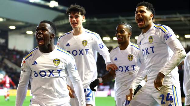 Bristol City 0-1 Leeds United: Wilfried Gnonto scores as Leeds go second in Championship