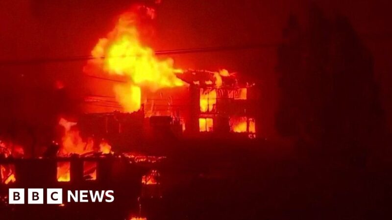 Chile forest fires: At least 99 dead in Valparaíso region