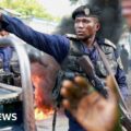DR Congo protests: Police fire tear gas to disperse anti-Western demonstrations in Kinshasa