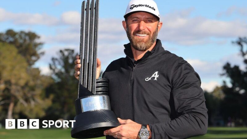 Dustin Johnson wins LIV Golf’s Las Vegas Invitational