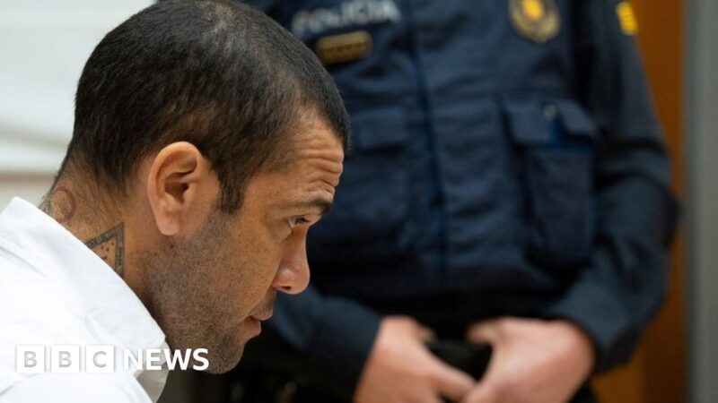 Footballer Dani Alves's rape trial begins in Spain