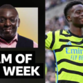 Garth Crooks' Team of the Week: Saka, Haaland, Rice, Gallagher