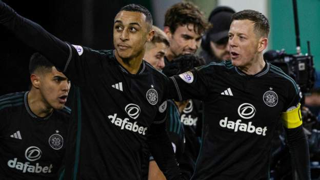 Hibernian 1-2 Celtic: Champions restore three-point lead at top with Adam Idah double