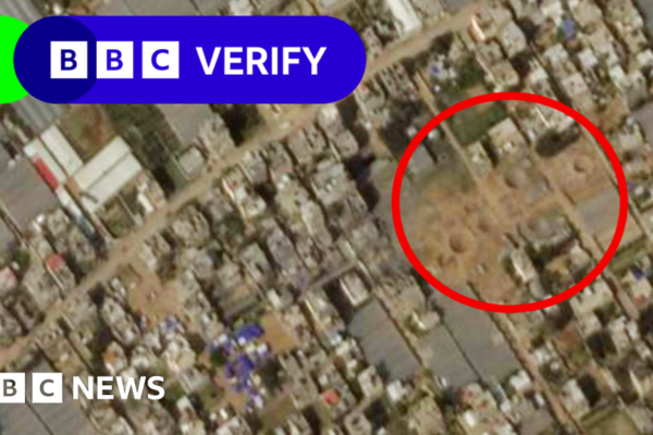 Israel-Gaza war: Rafah images show huge blast craters close to camps