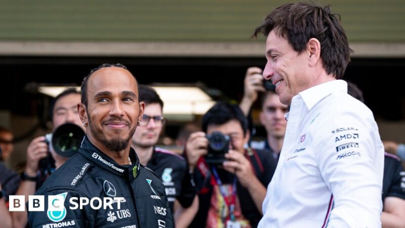 Lewis Hamilton: Toto Wolff ‘surprised’ by Ferrari decision but ‘holds no grudge’