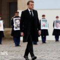 Macron leads ceremony for French victims of Hamas attacks