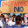 Mexico protesters in mass rally against electoral changes
