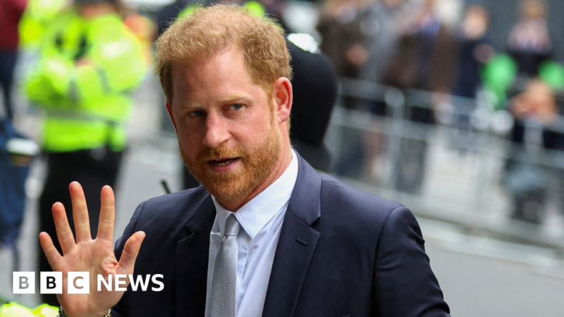 Prince Harry settles phone hacking claim with Mirror group