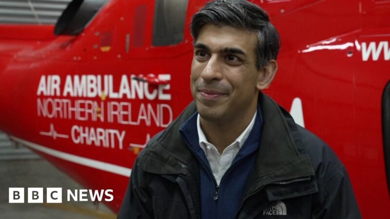 Rishi Sunak begins Northern Ireland visit marking power-sharing's return