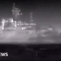 Russian landing ship Caesar Kunikov sunk off Crimea, says Ukraine