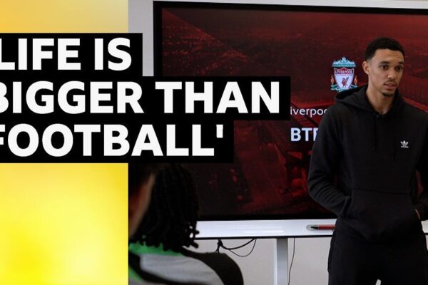Trent Alexander-Arnold: Liverpool defender discusses life outside football with academy players