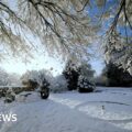 UK weather: Snow warning for some as mild conditions to end