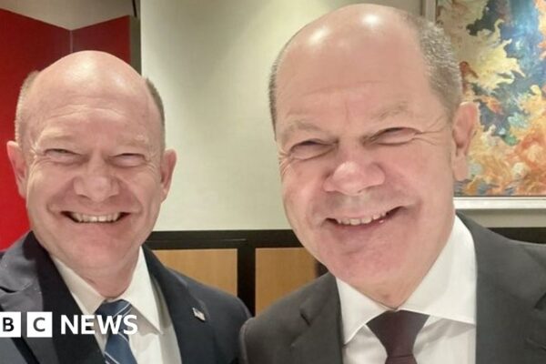 US Senator Chris Coons finds doppelganger in German Chancellor Olaf Scholz