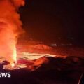 Volcano spews lava and smoke in new Iceland eruption