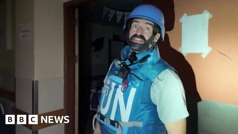 Watch: WHO releases video from inside raided Gaza hospital