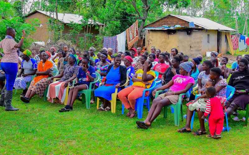Women’s group in Nyakach unveils sustainable economic plan to fight poverty